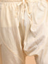 Men's Cream Mirror Jacket With Kurta Pyjama Set